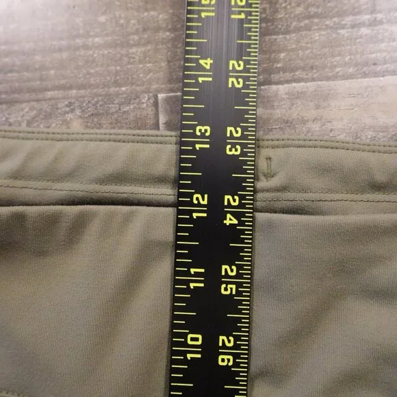 Duluth Trading NoGA Namastash Bootcut Pants Women’s Large Green Stretch Workwear - Picture 7 of 14